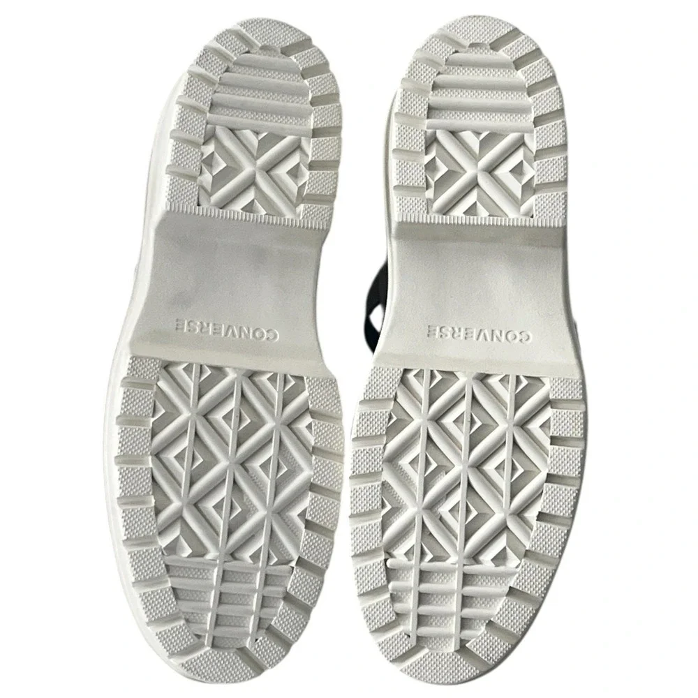 Converse Chuck Taylor Lugged Heel Mary Jane Platform Sneakers Egret Women 9.5 - Picture 13 of 15